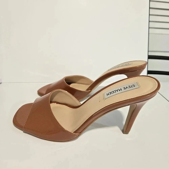 Steve Madden Brown Slide Heels – Effortlessly Chic - Picture 7 of 11